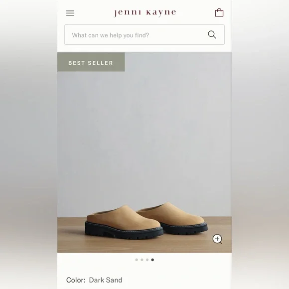 JENNI KAYNE Oiled Leather Lug Sole Mule - Picture 4 of 5